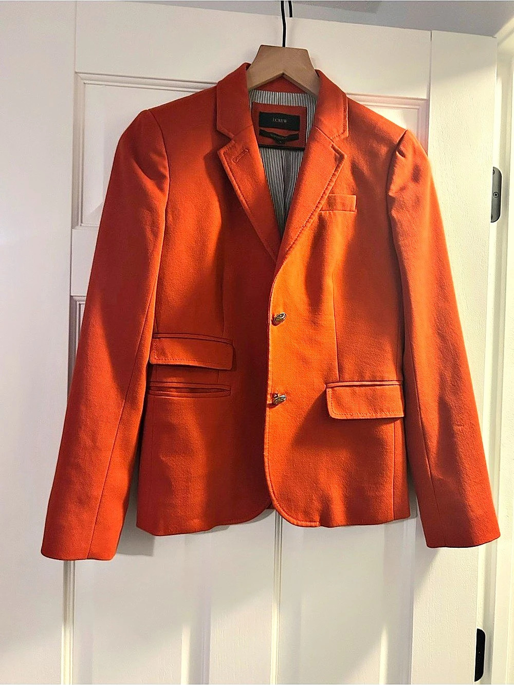 J.Crew Schoolboy Blazer Orange Blazer - Women’s